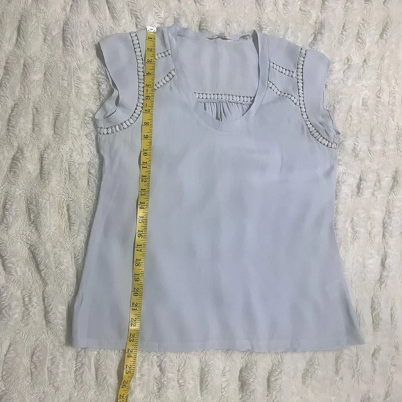 REBECCA TAYLOR Women’s Baby Blue Blouse - Picture 10 of 11